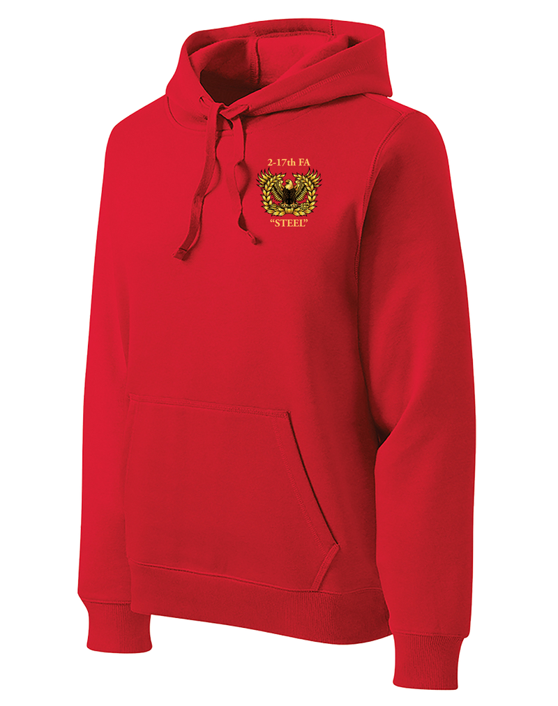 2-17 FA Warrant Officer Poly/Cotton Blend Hoodie