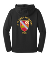 2-17 FA Fleece Hooded Pullover with Right Sleeve Flag