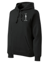 2-17 FA Poly/Cotton Blend Hoodie with Right Sleeve Flag