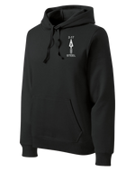 2-17 FA Poly/Cotton Blend Hoodie with Right Sleeve Flag