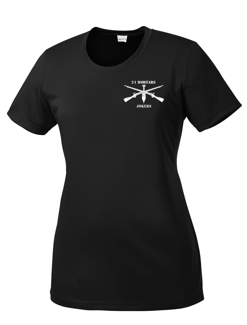 2-1 IN Mortars Ladies Competitor Tee