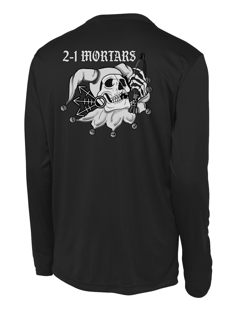 2-1 IN Mortars Long Sleeve Competitor Tee