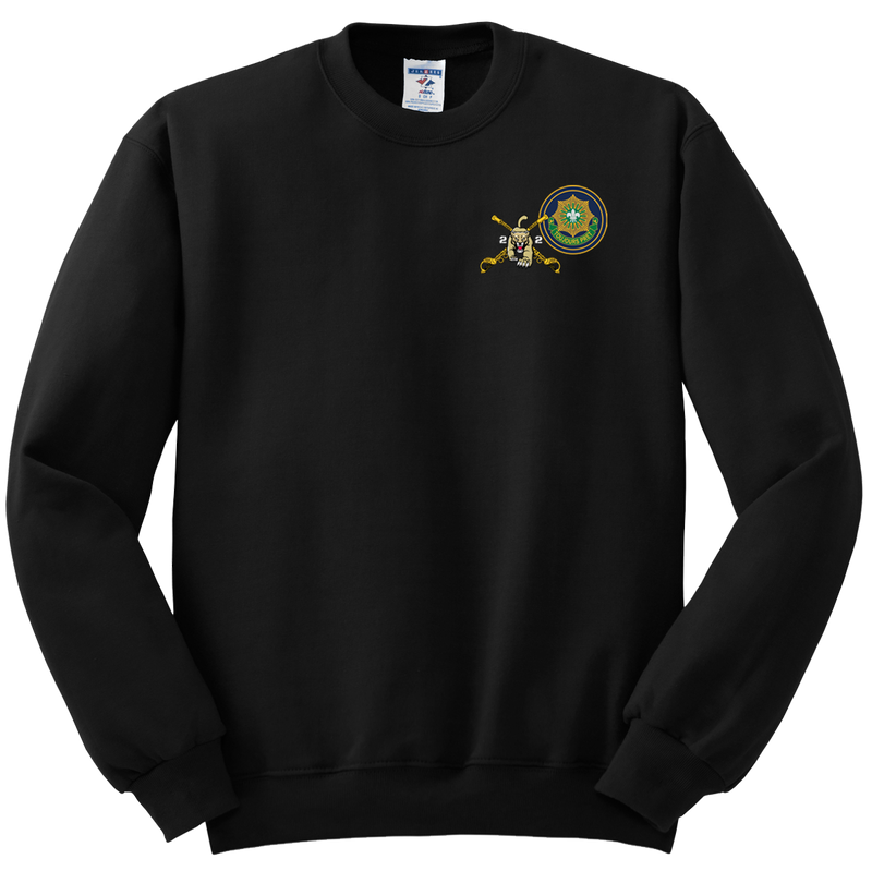 2-2 Cavalry Regiment Blend Crewneck Sweatshirt