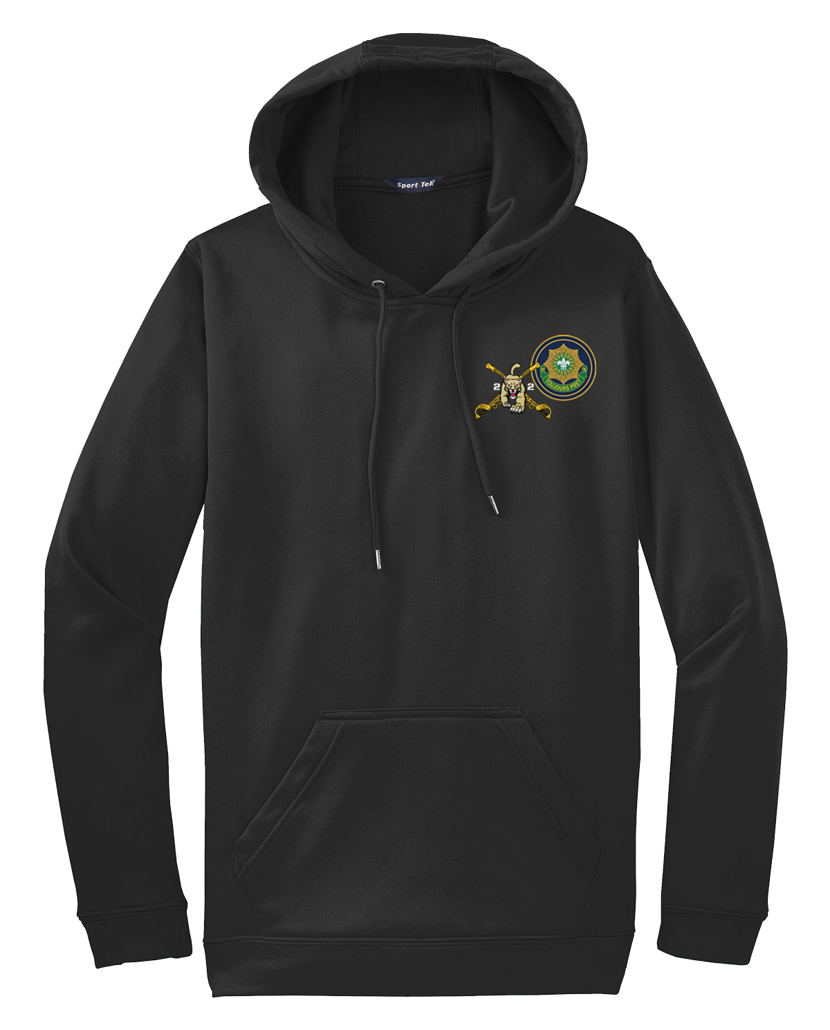 2-2 Cavalry Regiment Fleece Hooded Pullover