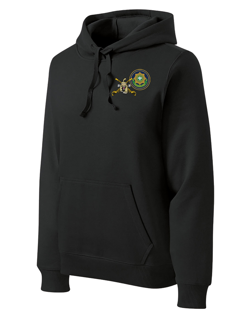 2-2 Cavalry Regiment Poly/Cotton Blend Hoodie