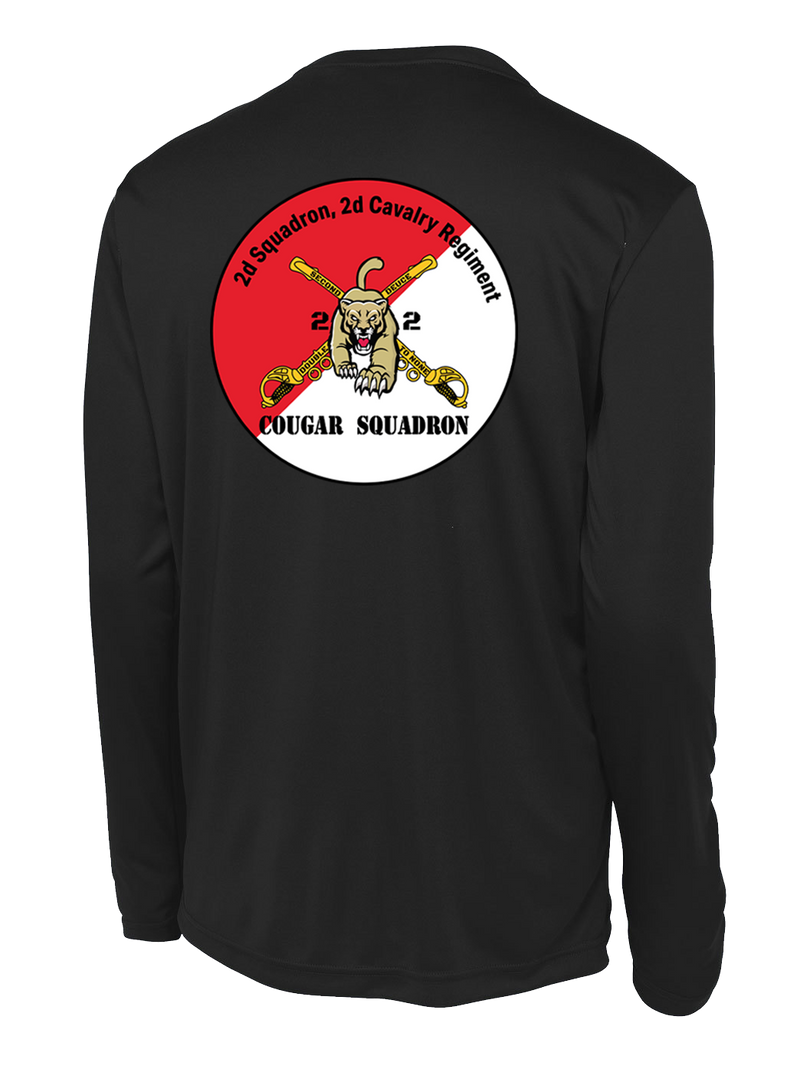 2-2 Cavalry Regiment Long Sleeve Competitor Tee