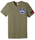 2-357 IN Unisex Triblend Short Sleeve Tee with Left Sleeve Print