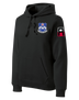 2-357 IN Poly/Cotton Blend Hoodie with Left Sleeve "A"