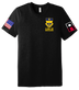 2-358 AR Unisex Triblend Short Sleeve Tee with Two Sleeve Print