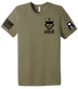 2-358 AR Unisex Triblend Short Sleeve Tee with Two Sleeve Print