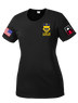 2-358 AR Ladies Competitor Tee with Two Sleeve Print