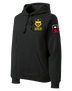 2-358 AR Poly/Cotton Blend Hoodie with Two Sleeve Print