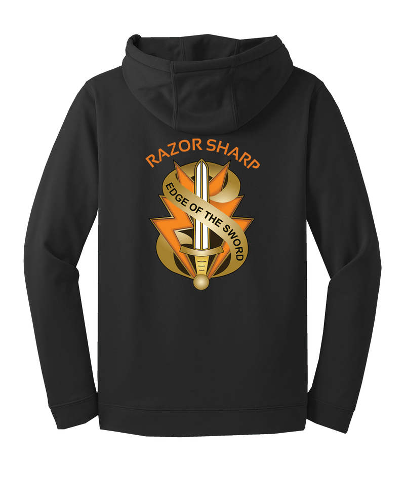 21st Signal BDE Fleece Hooded Pullover