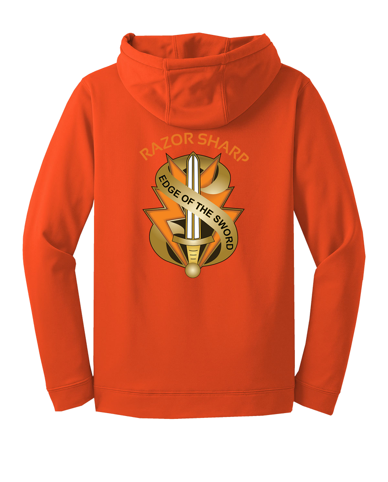 21st Signal BDE Fleece Hooded Pullover