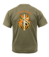 21st Signal BDE AR 670-1 Coyote Brown T-Shirt