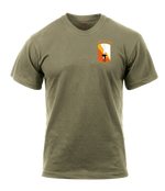 21st Signal BDE AR 670-1 Coyote Brown T-Shirt