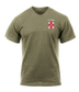 227th Med Det AR 670-1 Coyote Brown T-Shirt