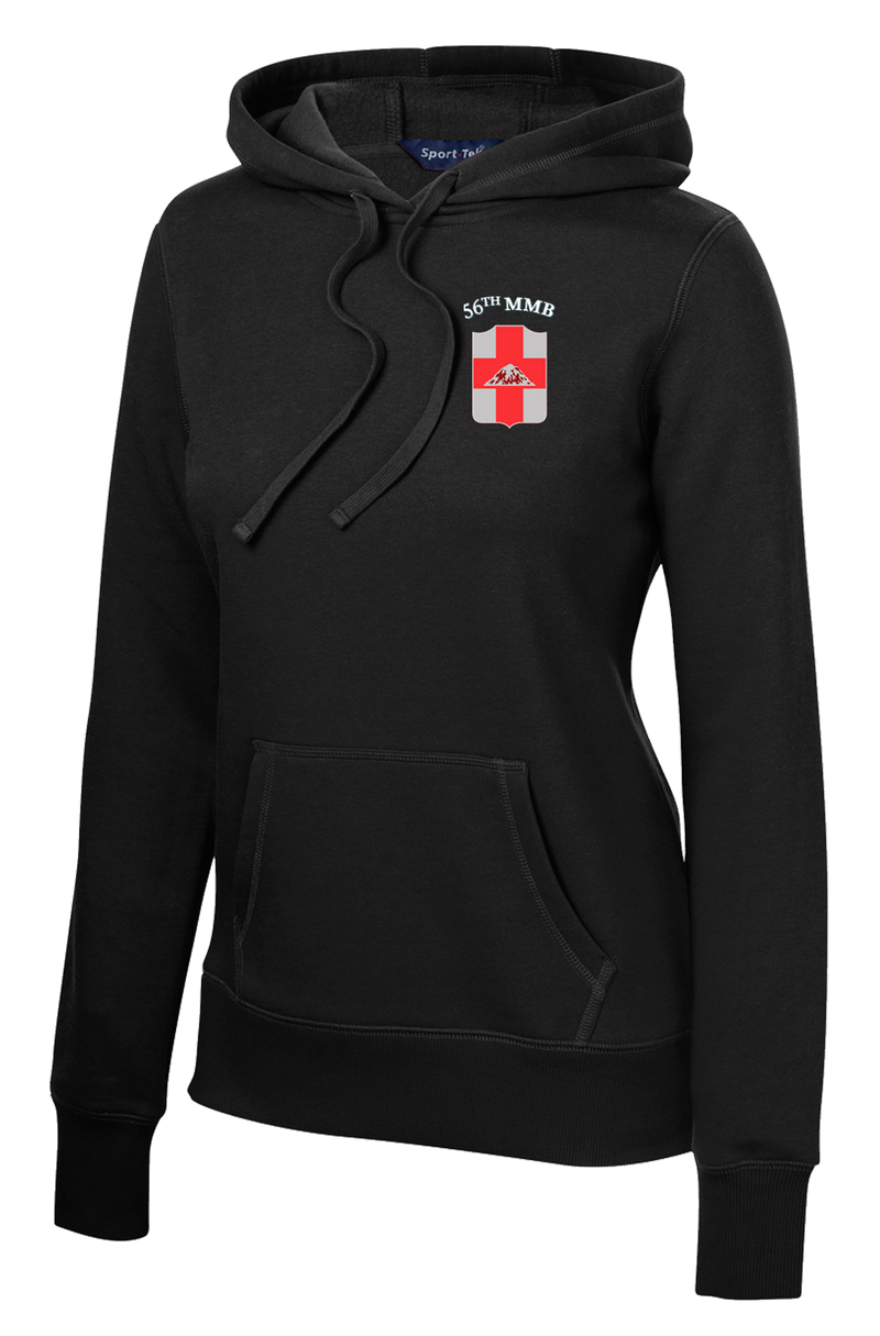 227th Med Det Ladies Poly/Cotton Blend Hoodie