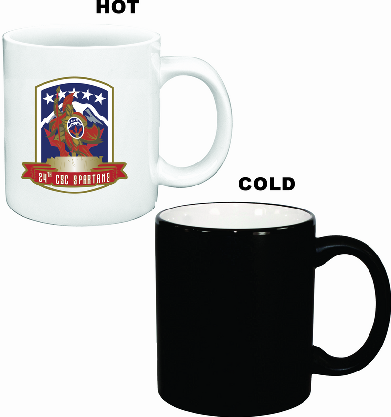 24th CSC Logo Appearing Coffee Mug