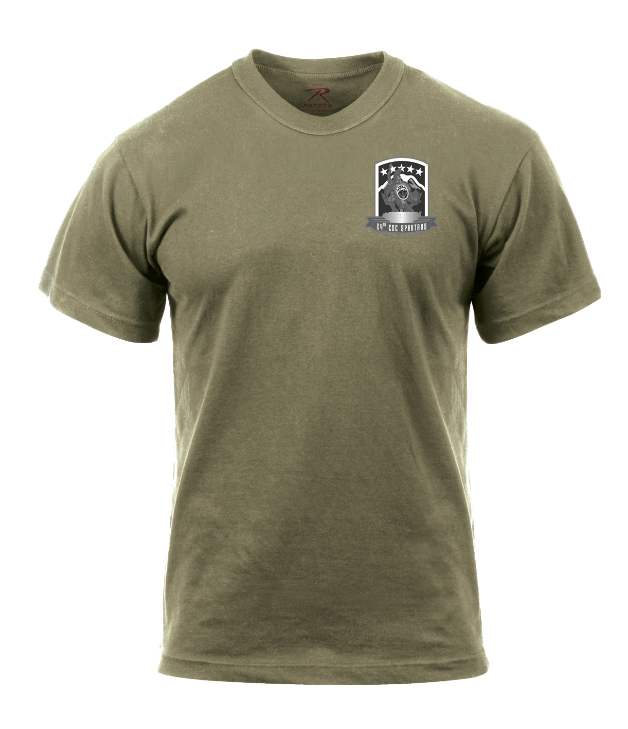 24th CSC AR 670-1 Coyote Brown T-Shirt