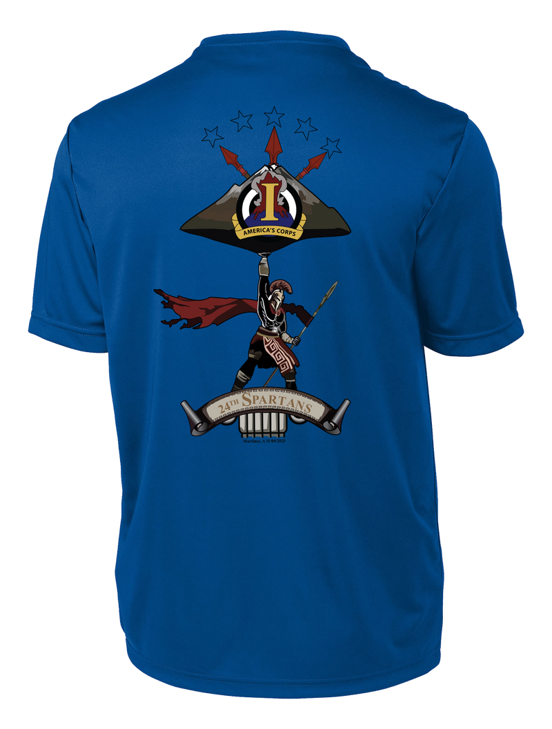 24th CSC Competitor Tee Spartan Design