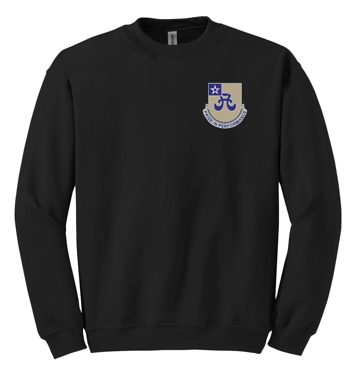 256th Signal Company Blend Crewneck Sweatshirt