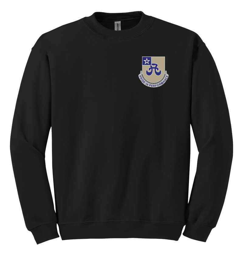 256th Signal Company Blend Crewneck Sweatshirt