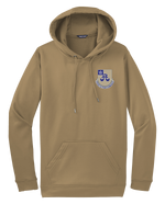 256th Signal Company Fleece Hooded Pullover