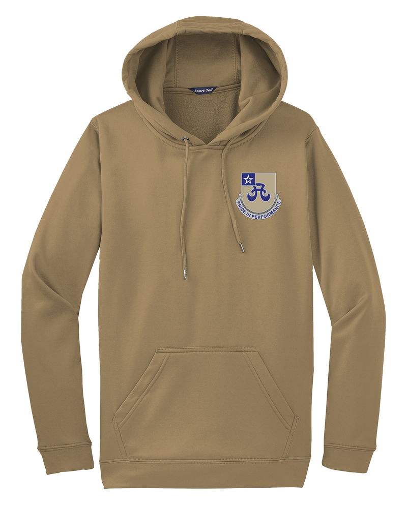 256th Signal Company Fleece Hooded Pullover