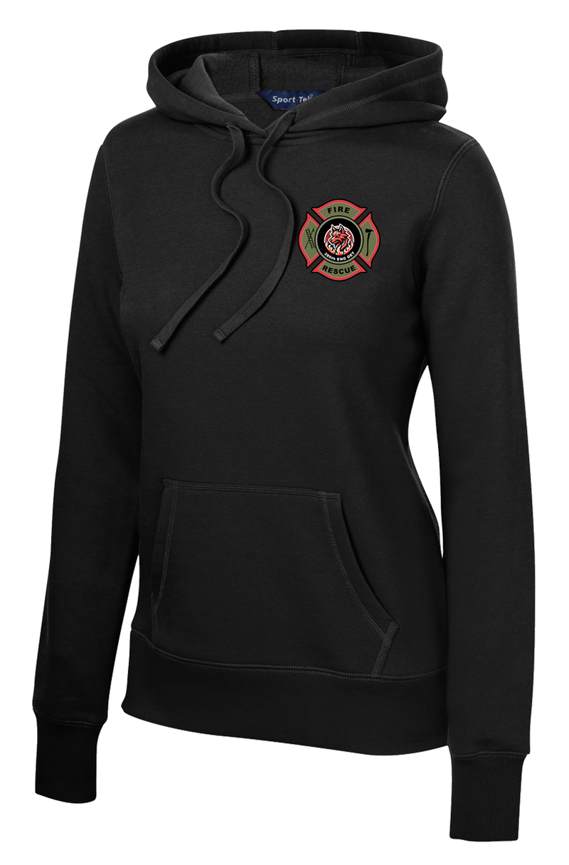 286th Engineer Detachment Ladies Poly/Cotton Blend Hoodie