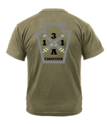 28th ID 131A AR 670-1 Coyote Brown T-Shirt