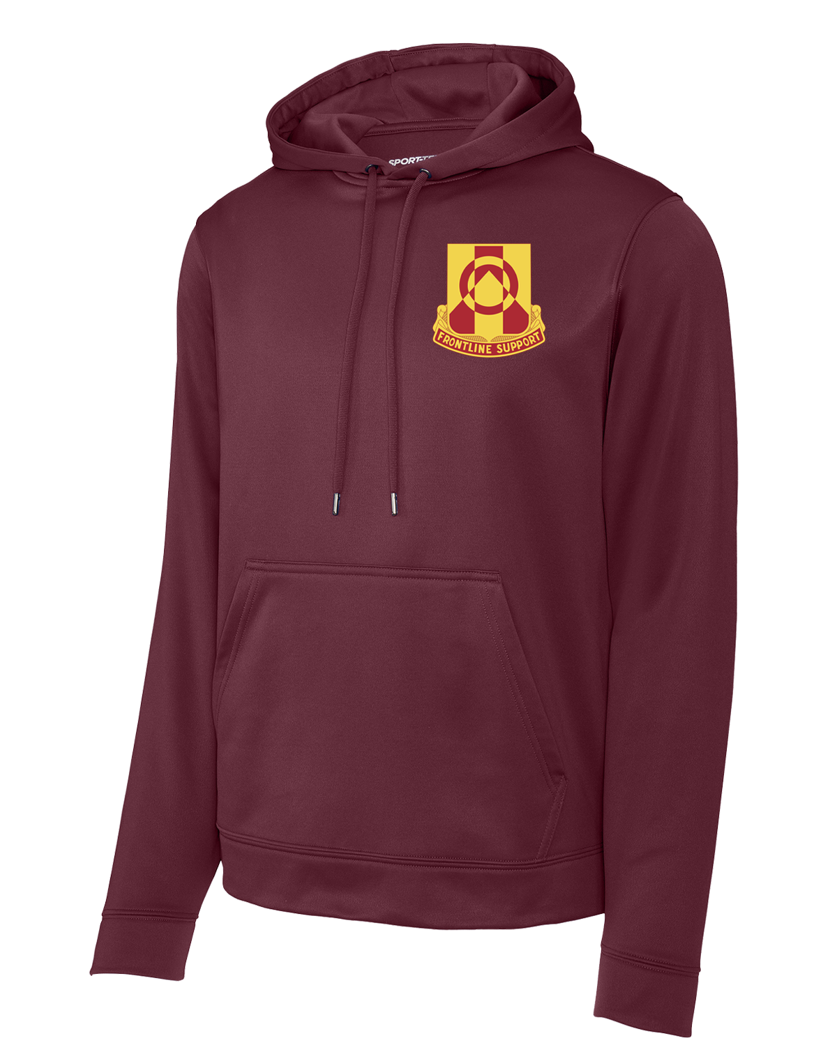 296th BSB Fleece Hooded Pullover