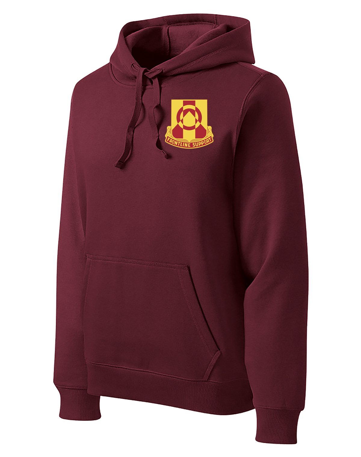 296th BSB Poly/Cotton Blend Hoodie