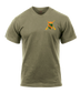 2nd BN 4th SFAB AR 670-1 Coyote Brown T-Shirt with Black Back Design