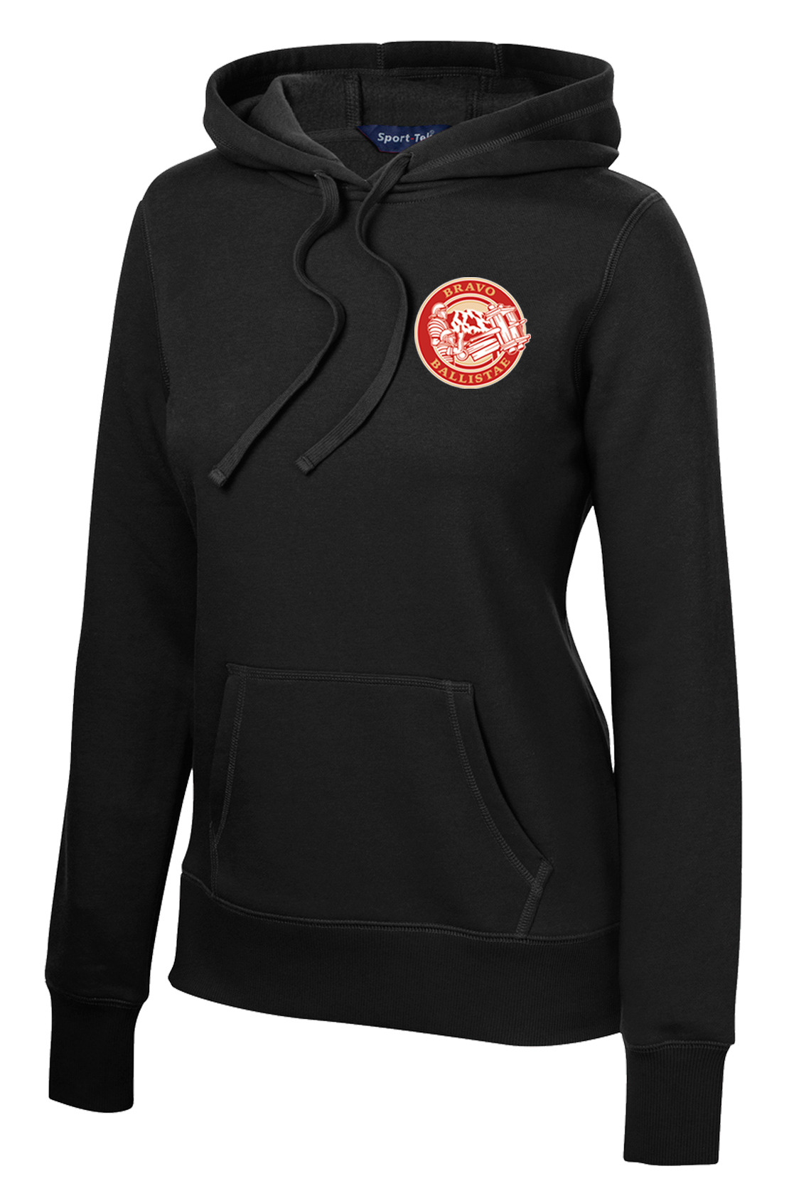 HQ PLT Bravo Battery 1-51 ADA Ladies Poly/Cotton Blend Hoodie
