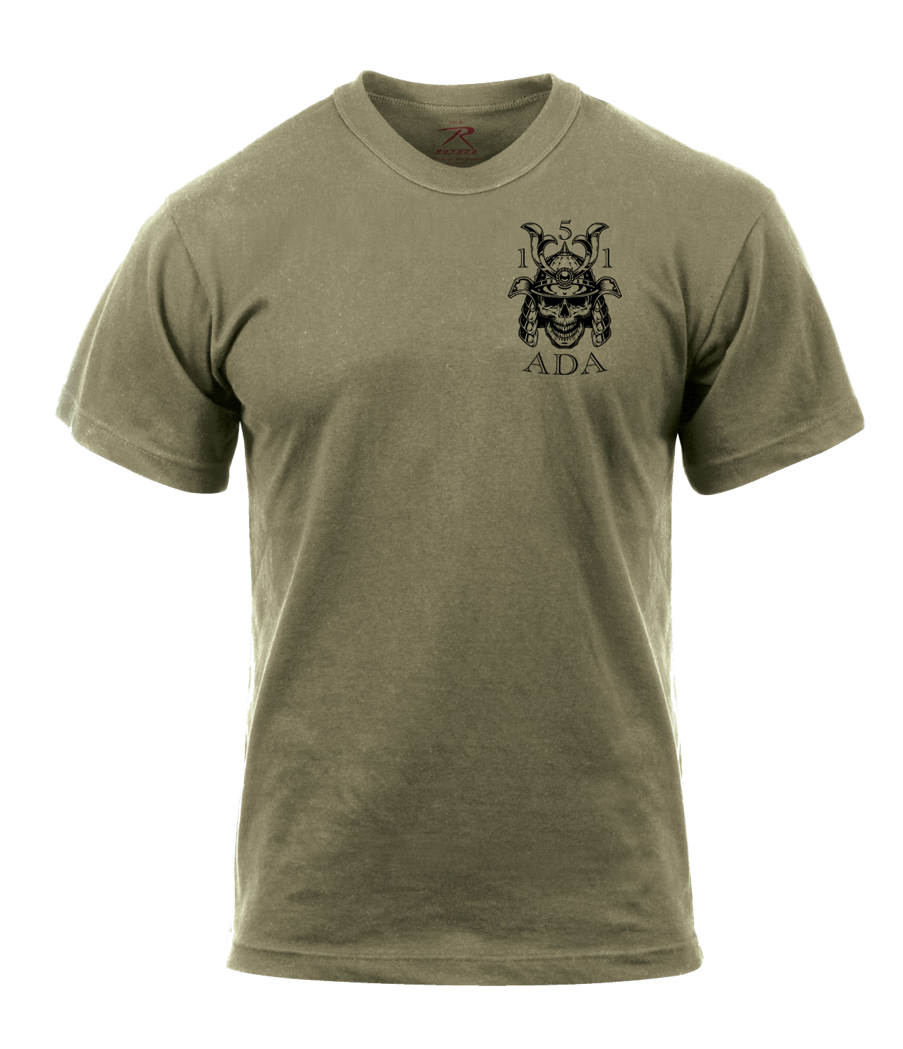 2nd PLT Alpha Battery 1-51 ADA AR 670-1 Coyote Brown T-Shirt