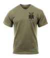 2nd PLT Alpha Battery 1-51 ADA AR 670-1 Coyote Brown T-Shirt