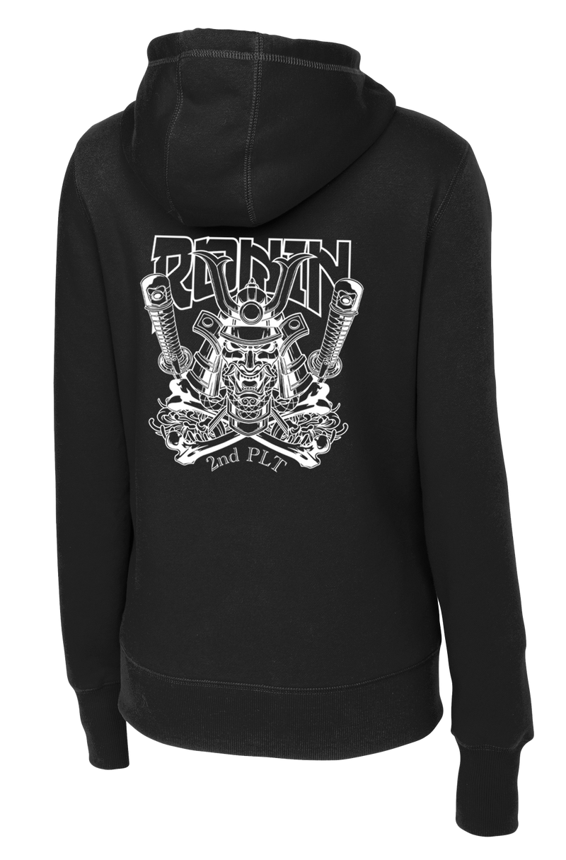 2nd PLT Alpha Battery 1-51 ADA Ladies Poly/Cotton Blend Hoodie