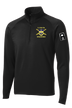3-358 FA 1/2 Zip Raglan Performance Pullover with Left Sleeve Print