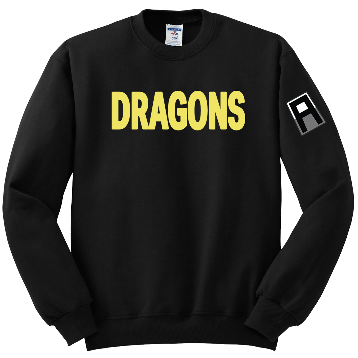 3-358 FA Blend Crewneck Sweatshirt with Left Sleeve Print