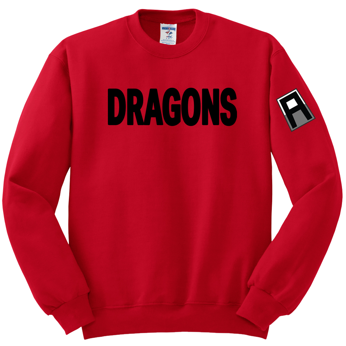 3-358 FA Blend Crewneck Sweatshirt with Left Sleeve Print