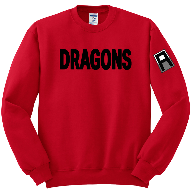 3-358 FA Blend Crewneck Sweatshirt with Left Sleeve Print