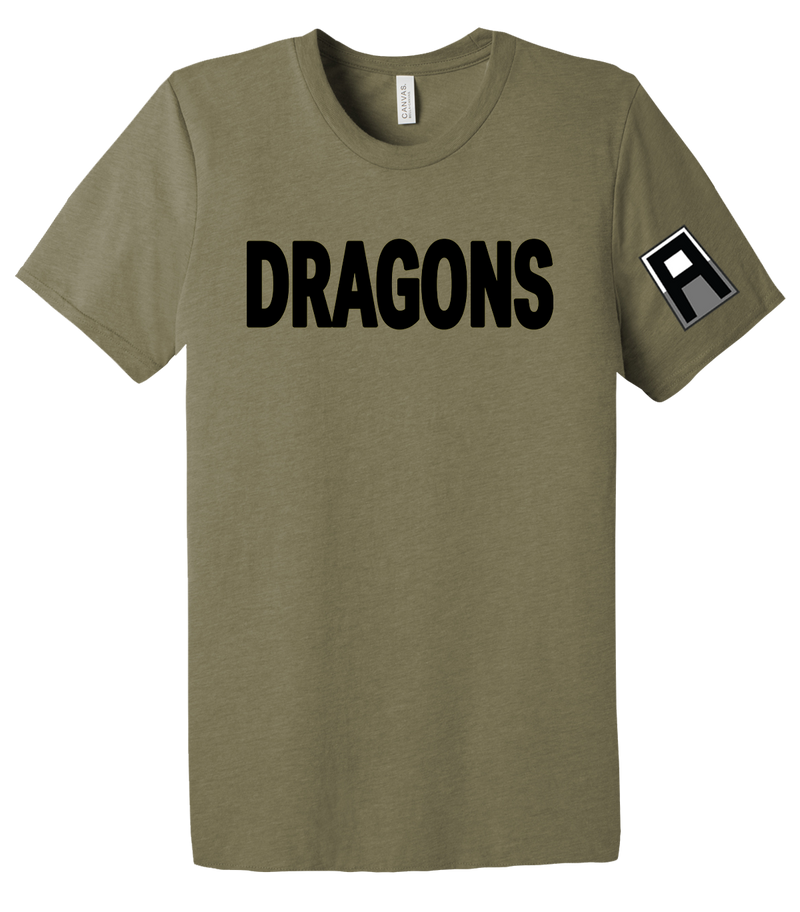 3-358 FA Station Unisex Triblend Short Sleeve Tee with Left Sleeve Print