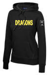 3-358 FA Ladies Poly/Cotton Blend Hoodie with Left Sleeve Print