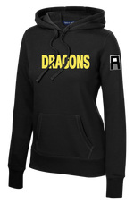 3-358 FA Ladies Poly/Cotton Blend Hoodie with Left Sleeve Print