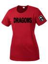 3-358 FA Ladies Competitor Tee with Left Sleeve Print
