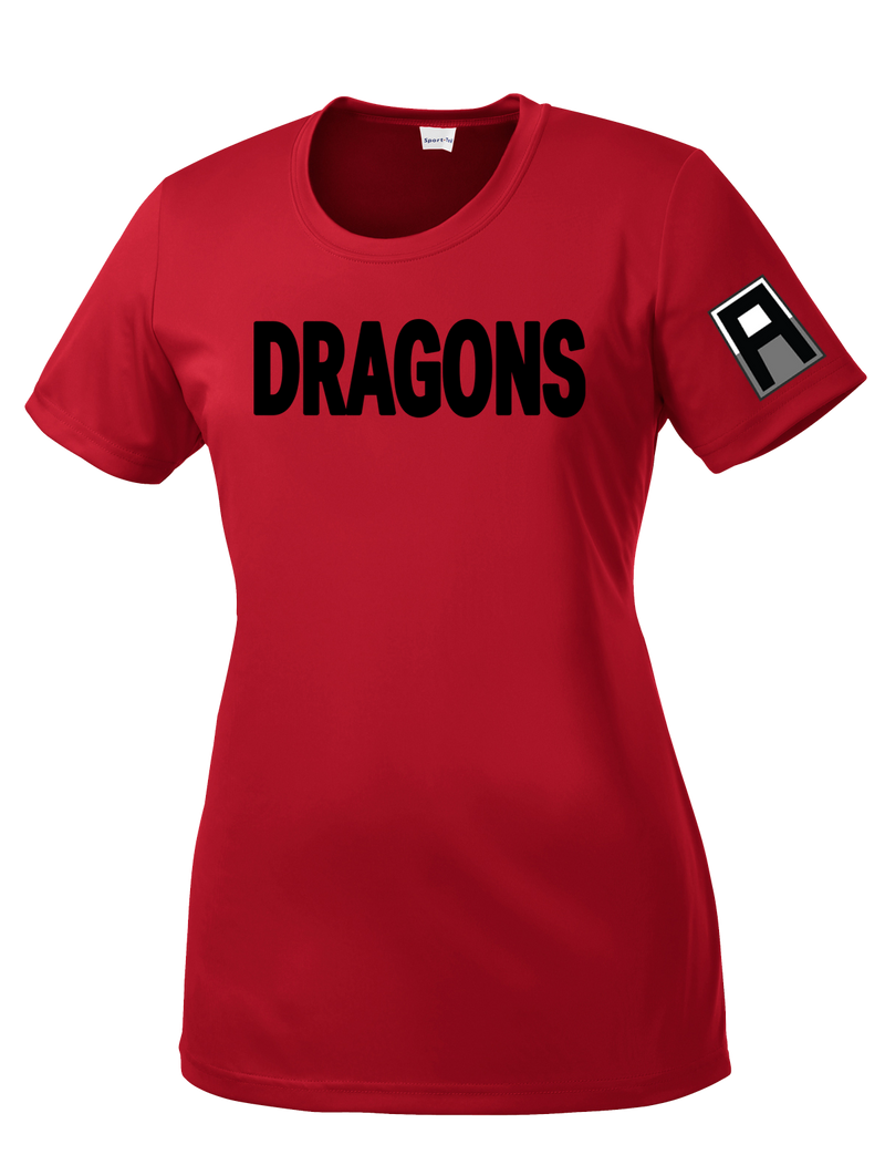 3-358 FA Ladies Competitor Tee with Left Sleeve Print