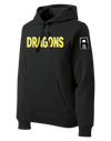 3-358 FA Station Poly/Cotton Blend Hoodie with Left Sleeve Print