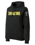 3-358 FA Station Poly/Cotton Blend Hoodie with Left Sleeve Print