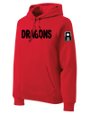 3-358 FA Station Poly/Cotton Blend Hoodie with Left Sleeve Print